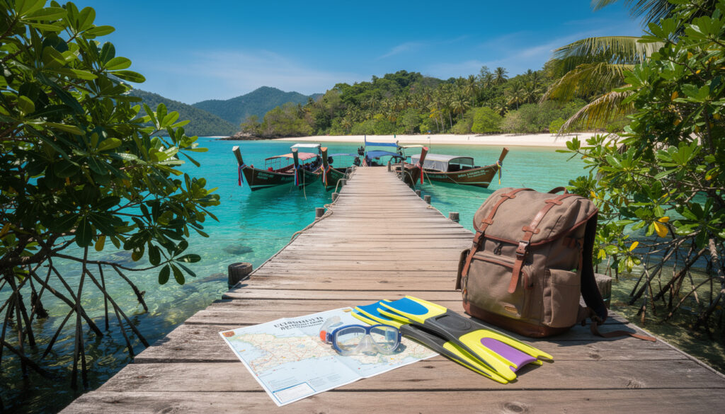 découvrez les meilleures options pour rejoindre les îles surin en thaïlande, incluant les transports, conseils pratiques et informations essentielles pour un voyage réussi.