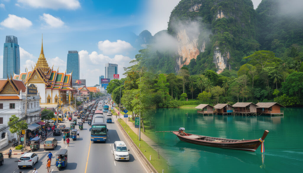 découvrez les meilleures options pour voyager de bangkok à khao sok, incluant les transports, conseils pratiques et astuces pour un trajet confortable et rapide.