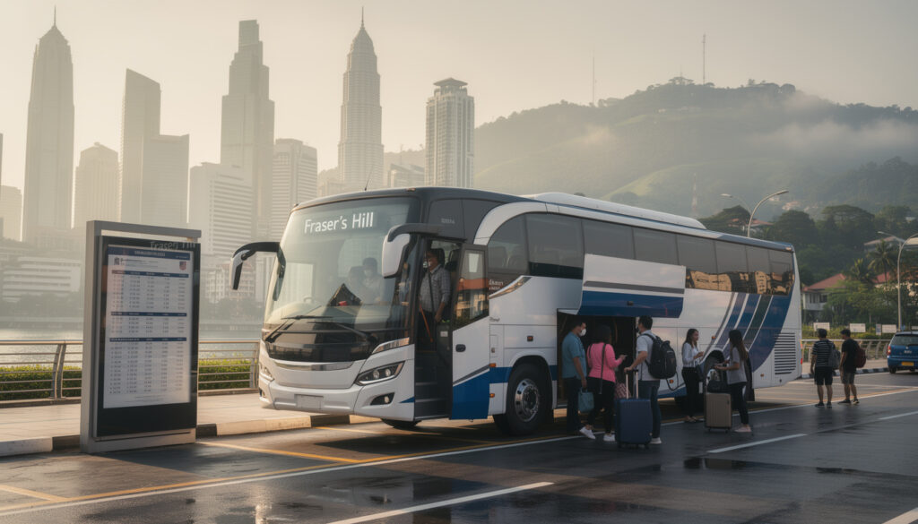 découvrez les tarifs, la durée et les horaires des bus de kuala lumpur à fraser’s hill pour planifier votre voyage en toute sérénité.