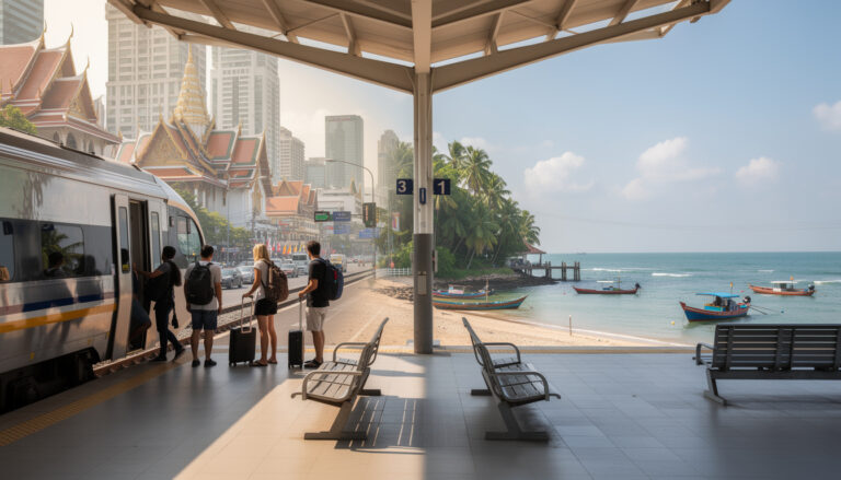 découvrez les différentes options pour voyager de bangkok à chumphon facilement, que ce soit en train, bus ou voiture, avec des conseils pratiques pour un trajet réussi.