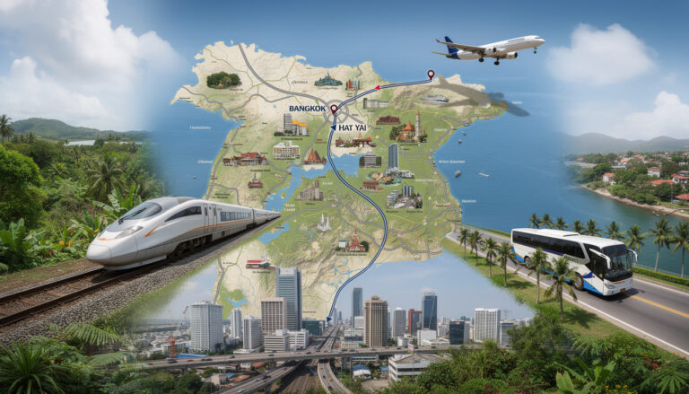 découvrez les différentes options pour voyager de bangkok à hat yai, conseils pratiques, durées et tarifs pour un trajet simple et confortable.