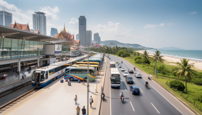 découvrez les meilleures options pour voyager de bangkok à hua hin facilement et rapidement, avec des conseils sur les transports en commun, les taxis et les locations de voiture.